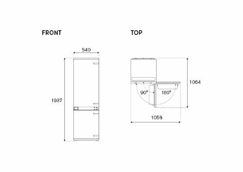 Bertazzoni REF603BBNPTC-S frigorifero
