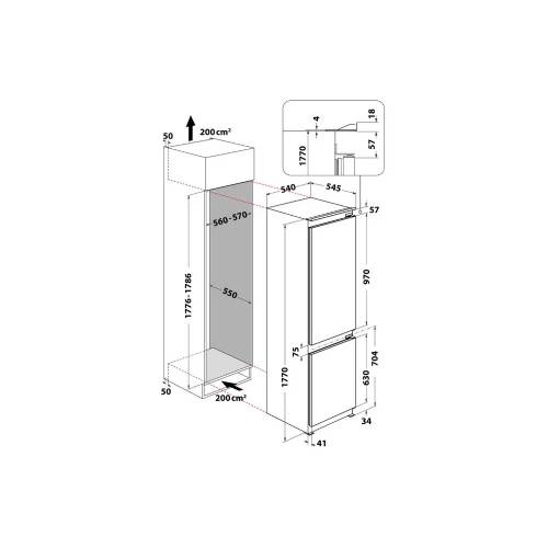 Hotpoint BCB 703011 E frigorifero