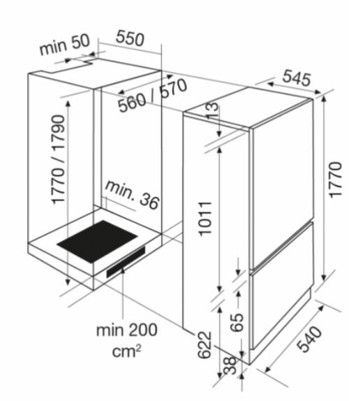 Schock SRI30VA/2 frigorifero