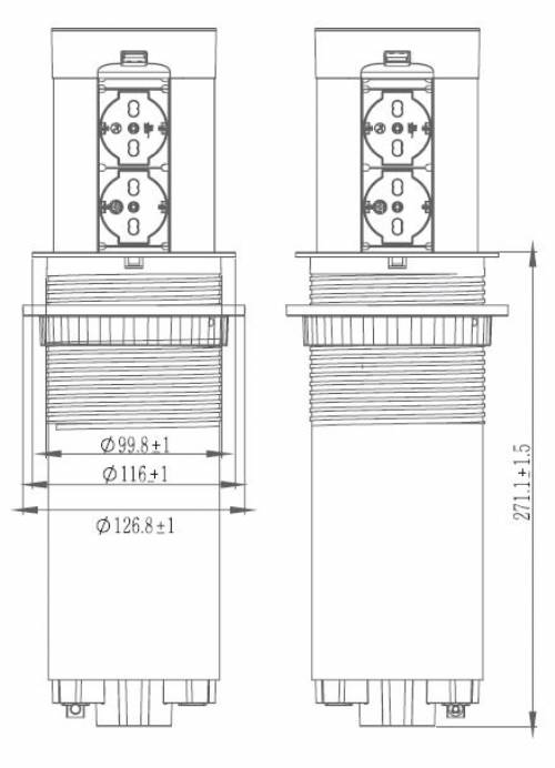 DIVIEMME NEWTOWER100 PIANI TOP