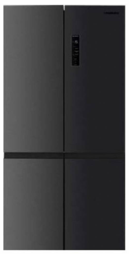 Frigorifero CROMBERG cross door black inox