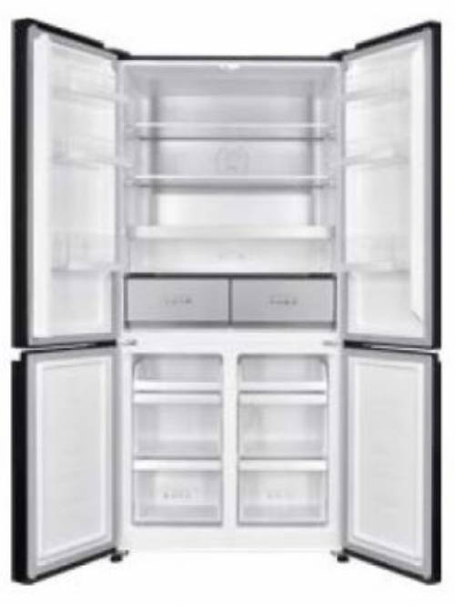 Frigorifero  cross door vetro nero