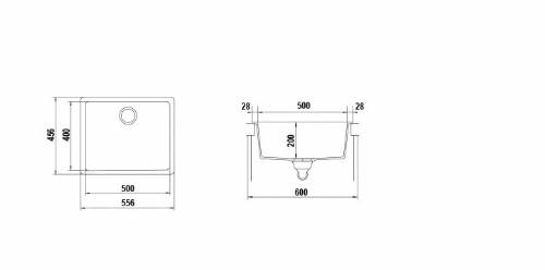 Schock GALN100LA87 GALAXY N100L lavello