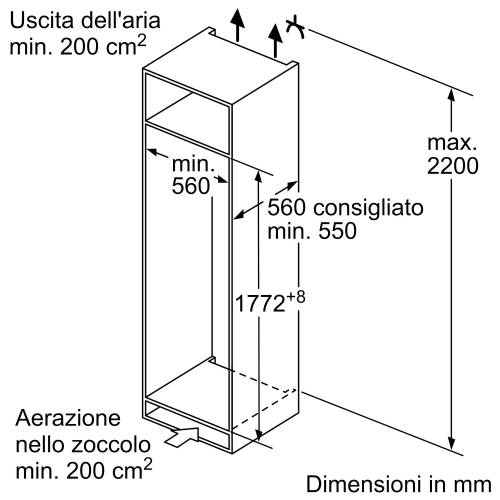 Bosch KIL82NSE0 frigorifero
