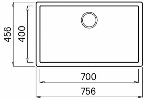 Elleci LKZ13096 ZEN 130 lavello