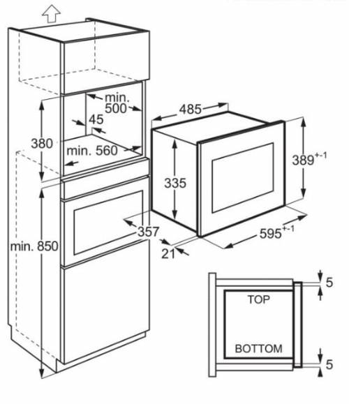 Electrolux MO326GXE microonde