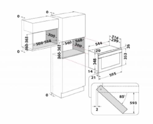 Whirlpool AMW 4990/IX microonde