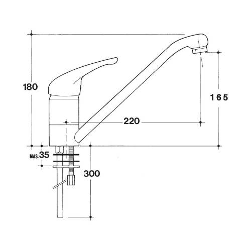 Crolla 4070.98 miscelatore