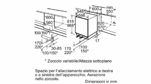Siemens KU15RAFF0 frigorifero
