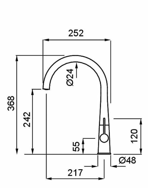 Elleci MGKATH40 ATHENA miscelatore