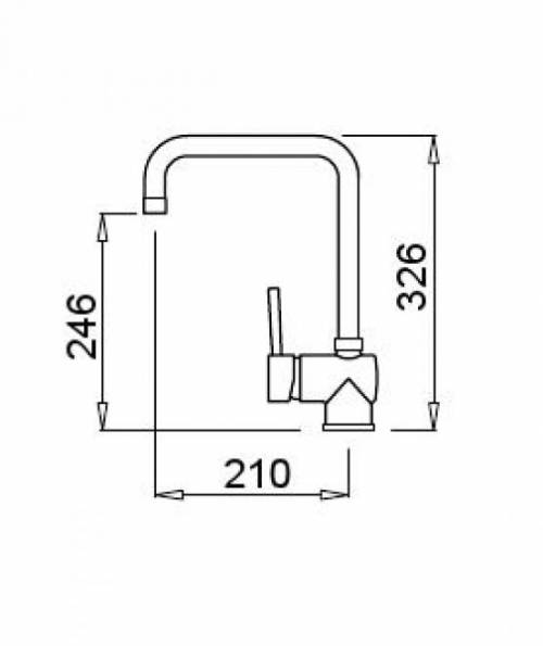 Elleci MGKSEN68 SENNA miscelatore