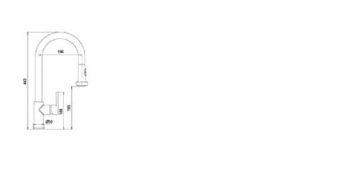 Schock SXALTD43 AQUAALTO CON DOCCIA miscelatore