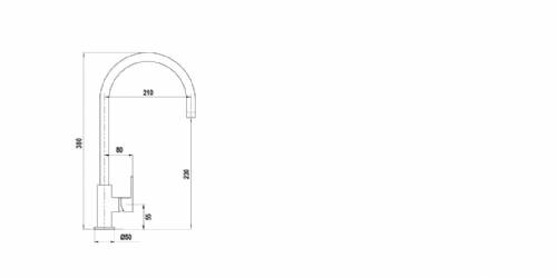 Schock SXALTON01 NEW AQUAALTO miscelatore