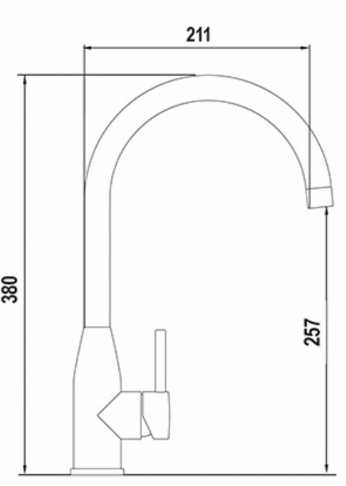 Schock 559000GUM KAVUS miscelatore