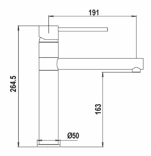 Schock SXLINE01 AQUALINE miscelatore