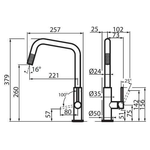 Foster 8522 100 miscelatore