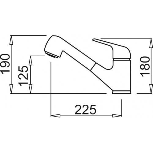 Elleci MGKVEN51 VENERE miscelatore