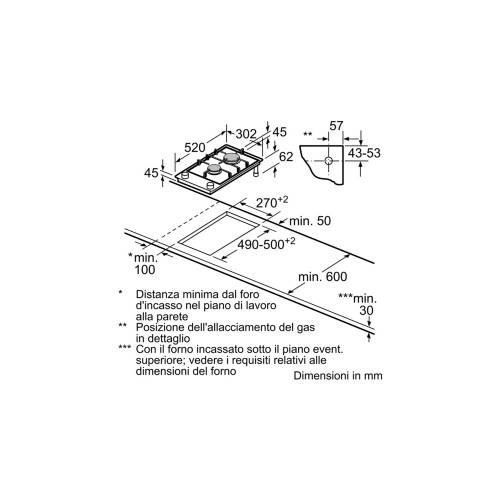 Siemens ER3A6BD70 piano cottura