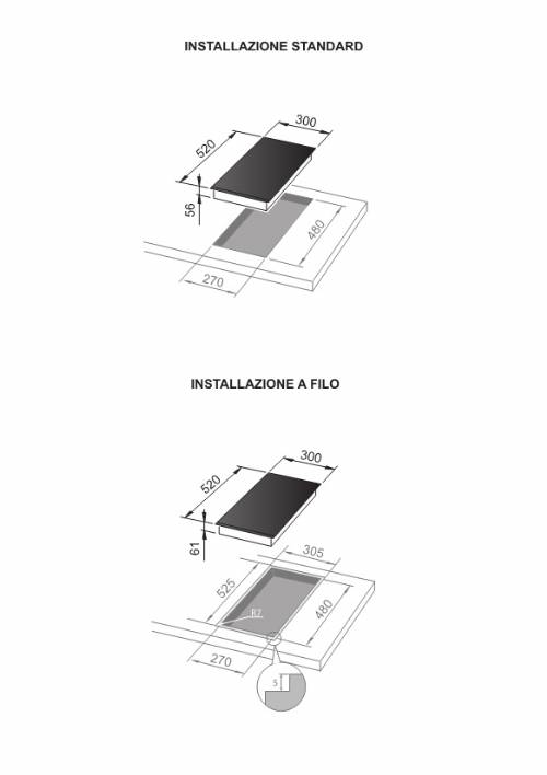 De Longhi PVC 31 N piano cottura