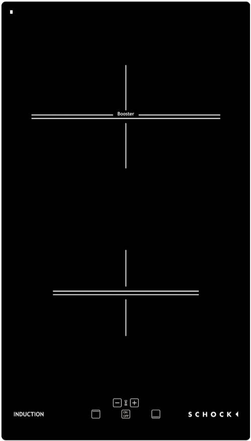 Schock  STI32BK Induzione 30 piano cottura