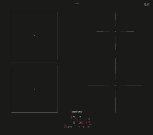Siemens EE611BPB5E piano cottura
