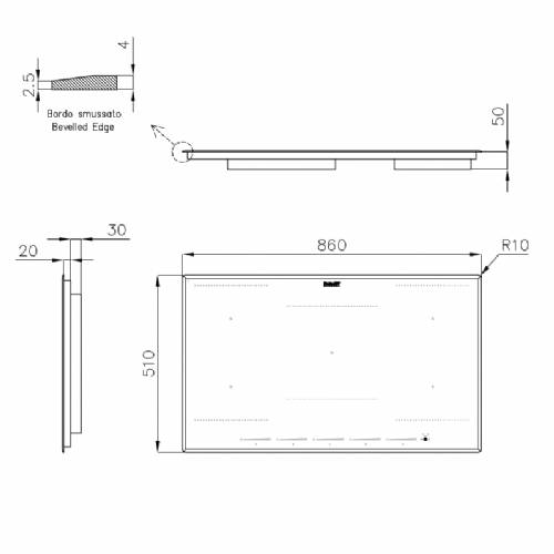 Foster 7384 646 piano cottura