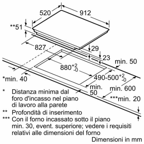 Siemens EX975LXC1E piano cottura
