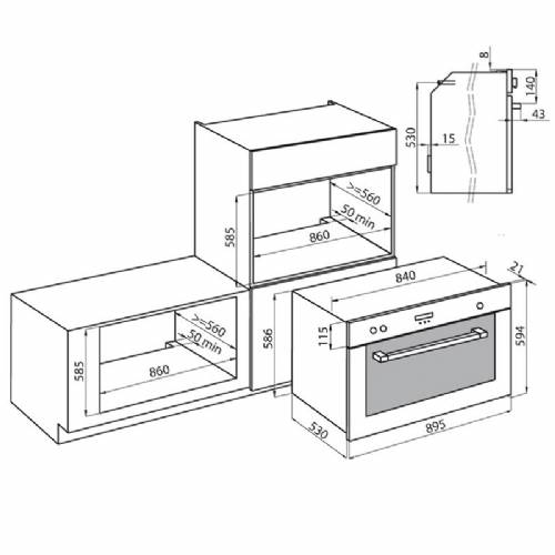 Foster 7193 047 forno