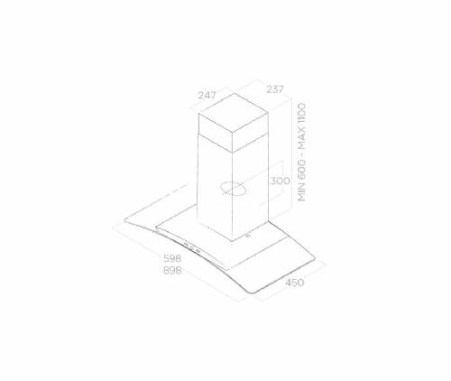 Elica REEF IX/A/90 PRF0150288 cappa
