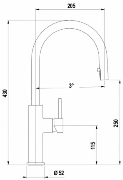 Schock SXCLUBBK Miscelatore