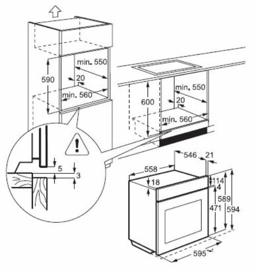 AEG BSK782380M forno