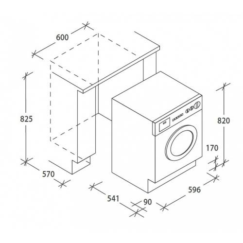 Candy CBWO 49TWME-S lavatrice
