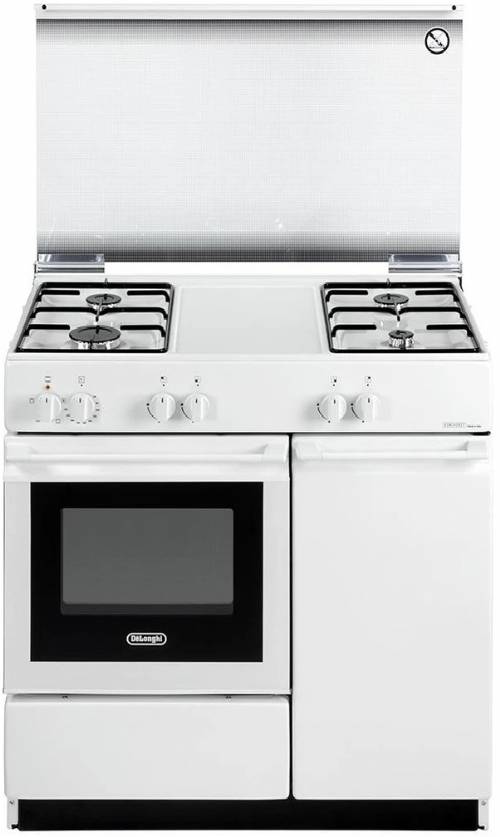 DE LONGHI SEW 8540 N EDM cucina Elettrico Gas Bianco 4 FUOCHI