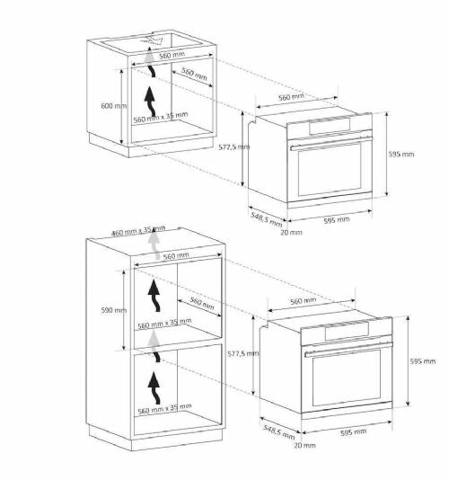 CANDY FIDCPN615L FORNI 60