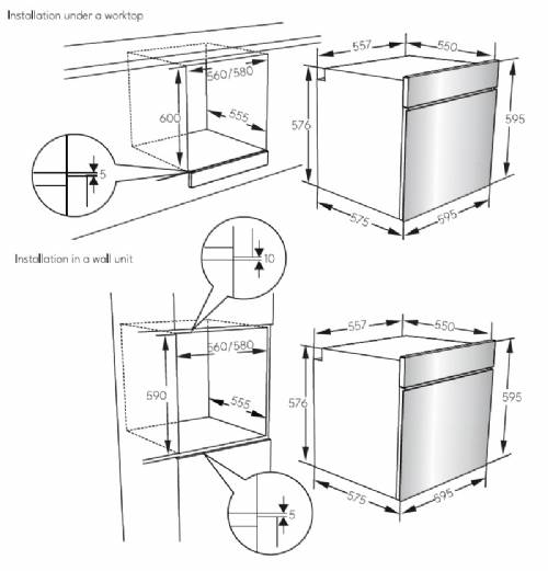 DAEWOO O7ER19M1IT FORNI 60