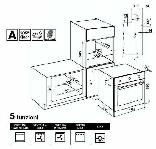 FOSTER 7102052 FORNI 60
