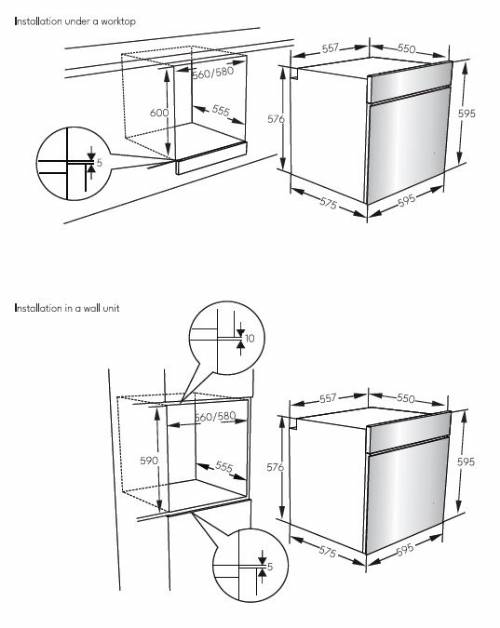 DAEWOO O7PR28M2IT FORNI 60