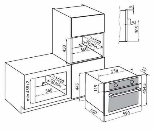 FOSTER 7112021 FORNI COMPATTI H45