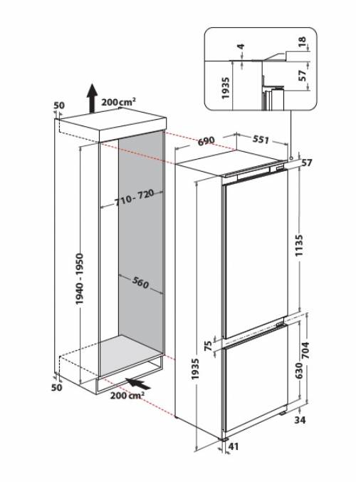 HOTPOINT HASP70T121 FRIGORIFERI