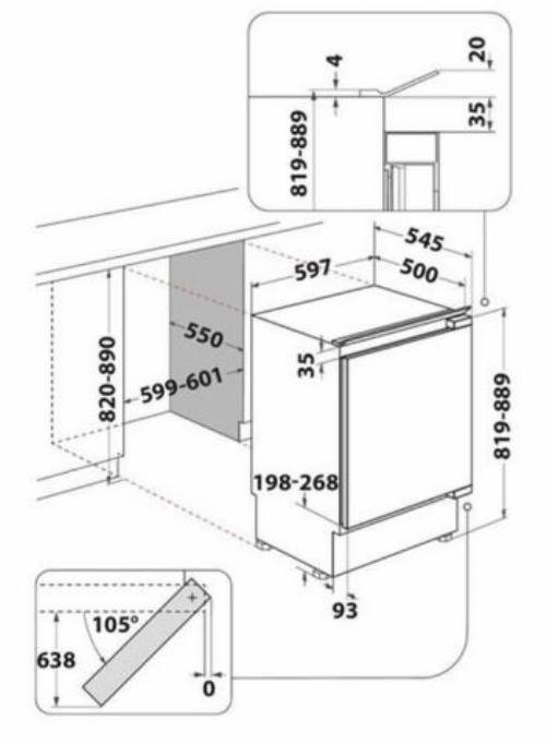 INDESIT INBUL021 FRIGORIFERI