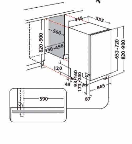 INDESIT IN2IKE107 LAVASTOVIGLIE