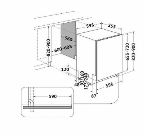 WHIRLPOOL W2IHKD526A LAVASTOVIGLIE