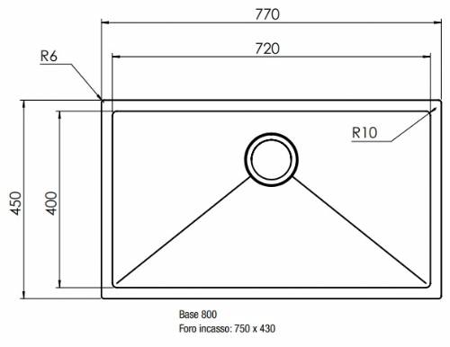 CM 012256.L82 LAVELLI INOX