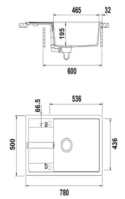schock ELED100XSA43 - LAV 78X50 ASPHALT