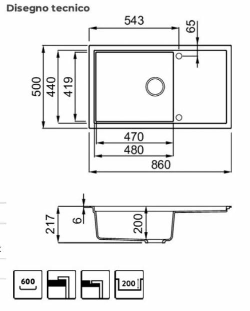 ELLECI LKS41086 LAVELLI SINTETICI