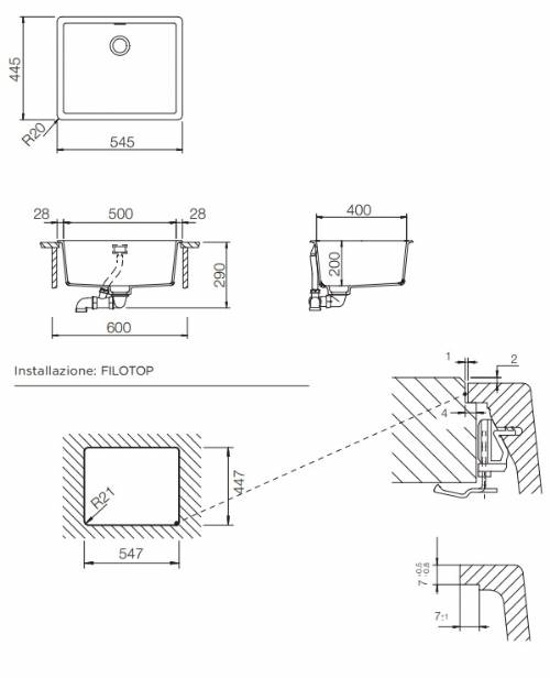 SCHOCK GALN100LF87 LAVELLI SINTETICI