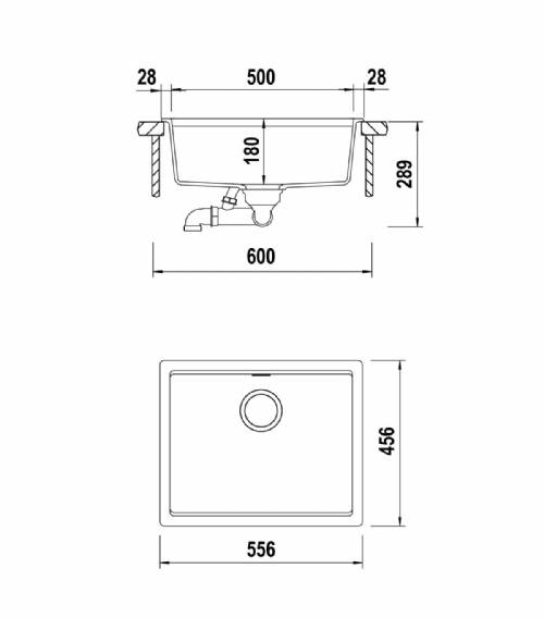 schock Vasche sopratop LAHTI N100L NEW ALUMINA Cod. LATN100LA16  CRISTALITE®