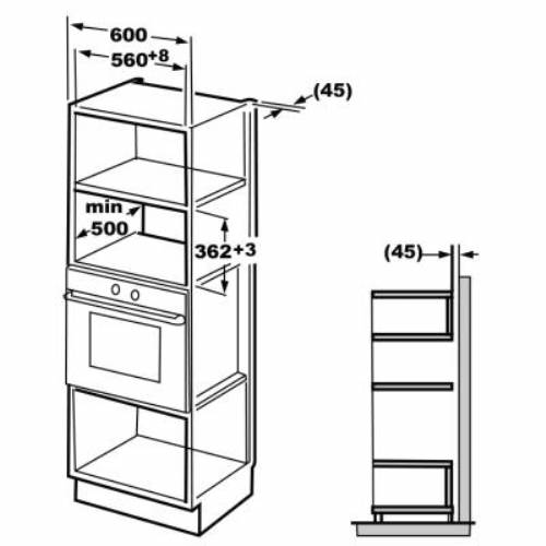 DAEWOO MD FORNI MICROONDE H38