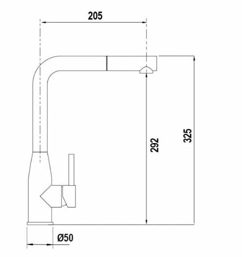 SCHOCK 518127PUR MISCELATORE NERO OPACO