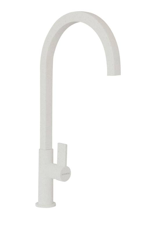 Cod. SXARCT16 Miscelatore monocomando canna alta quadrata tutto colore  NEW AQUAARCO T NEW ALUMINA